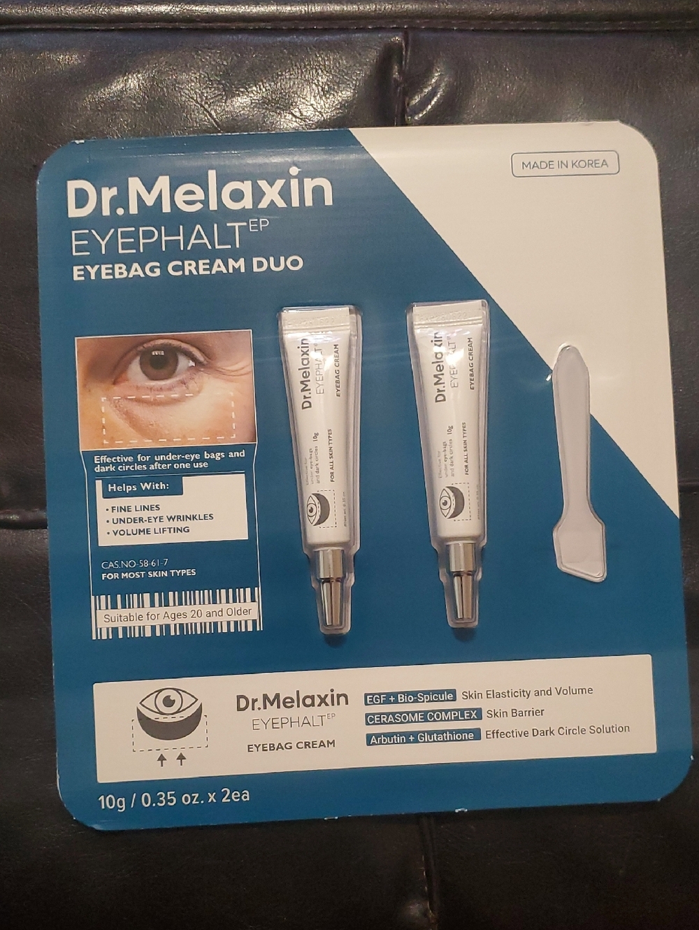 Dr. Melaxin Eyephalt Eyebag Cream Duo - White